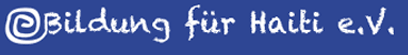 Logo Bildung für Haiti.ev